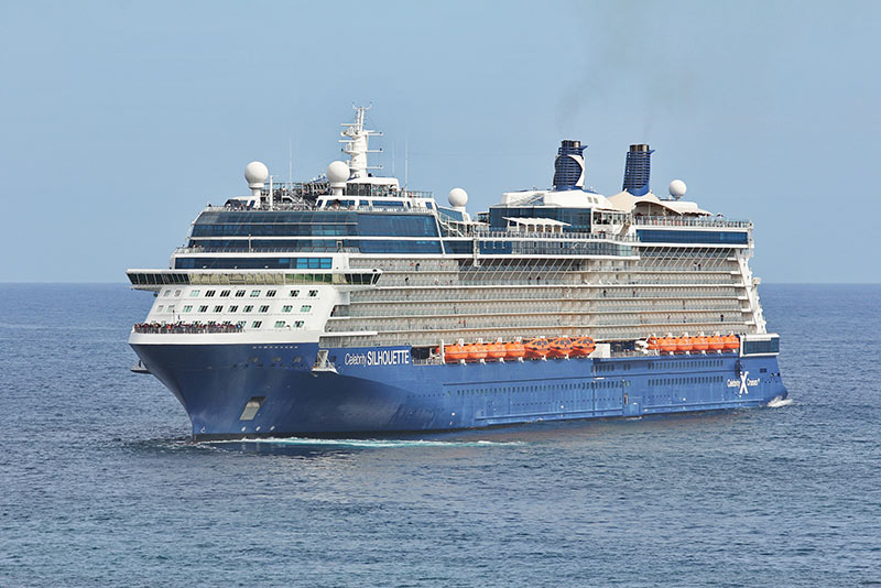 Celebrity Silhouette vaart naar Fort Lauderdale