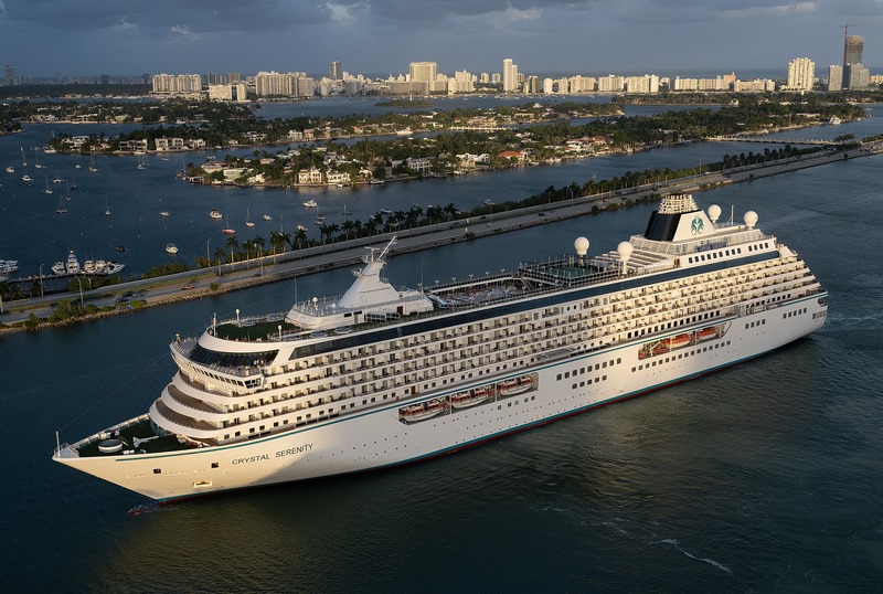 Crystal Serenity behaalt perfecte score bij USPH-inspectie