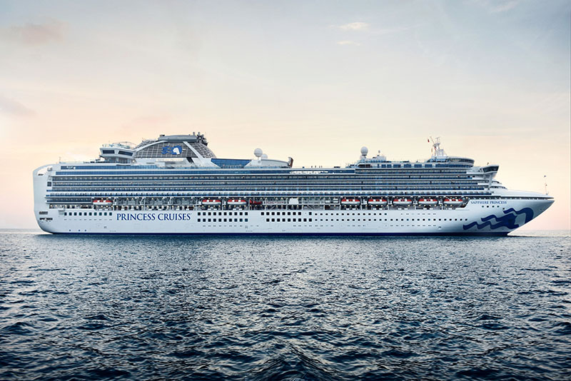 Sapphire Princess terug van droogdok met nieuwe specialty restaurants