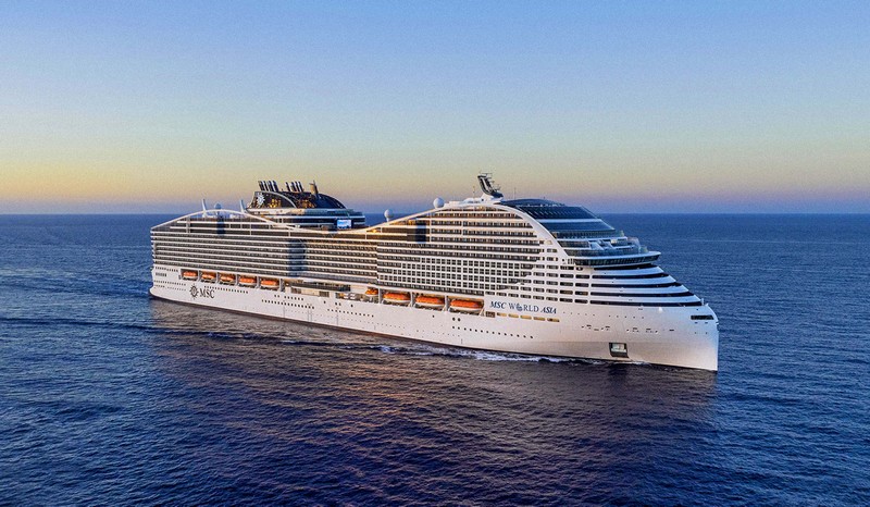 MSC World Asia biedt grootste selectie Yacht Club-suites