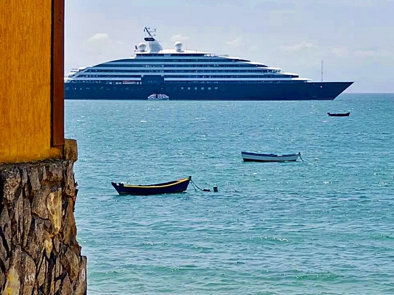 Búzios verwelkomt eerste cruiseschip van het seizoen