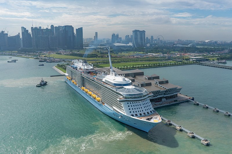 Ovation of the Seas keert terug naar Singapore met gezinscruises