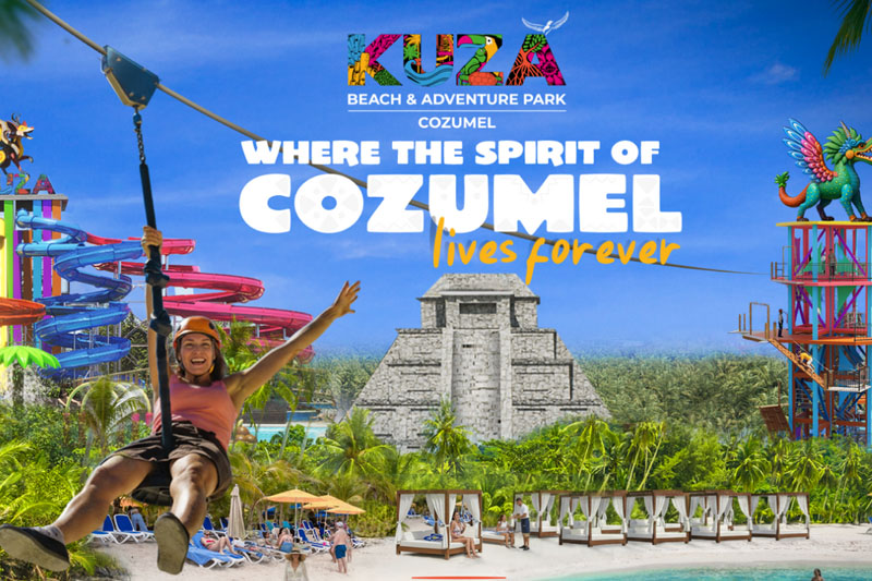 KUZA-attractiepark opent in Cozumel, Mexico