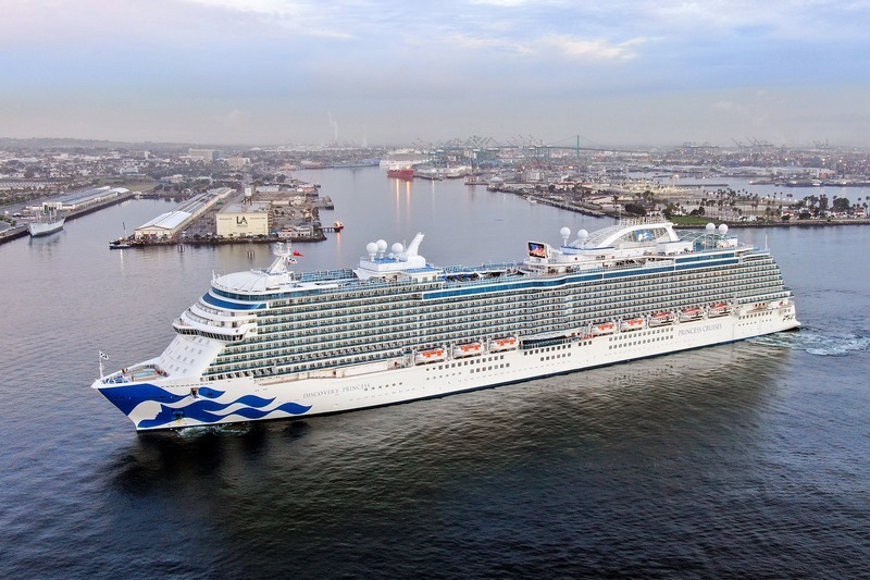 Discovery Princess arriveert voor het eerst in Azie