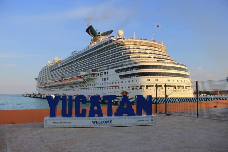 Progreso (Mexico) profiteert van herindeling West-Caribische routes		