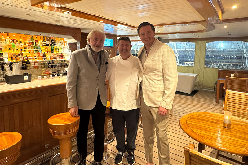 Sea Cloud Cruises benoemt Bill Smith tot Brand Ambassador voor Noord-Amerika