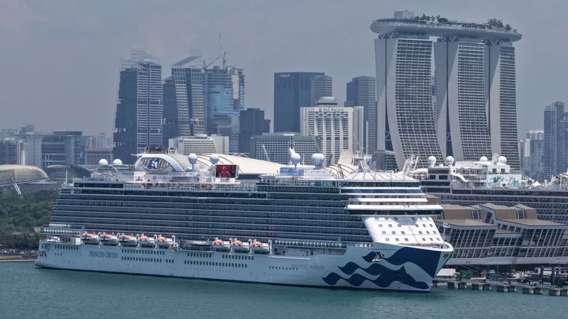 Discovery Princess maakt debuut in Singapore