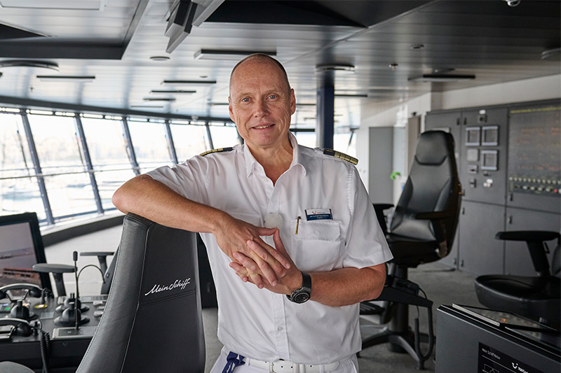 TUI Cruises benoemt kapitein voor tweede InTUItion-schip