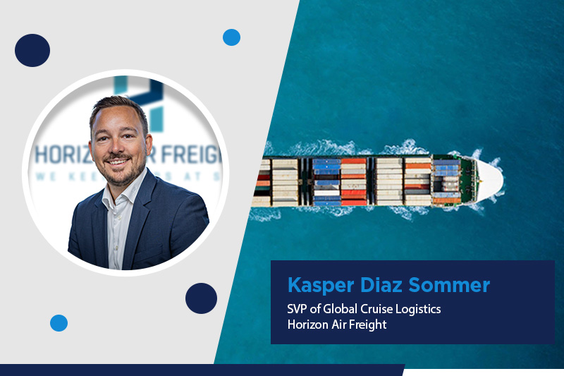 Kasper Diaz Sommer benoemd tot SVP Global Cruise Logistics