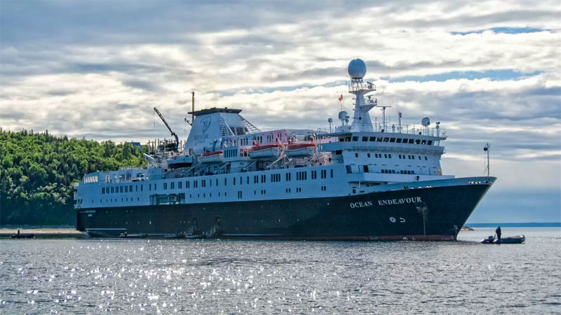 Ocean Endeavour rondt laatste seizoen af voor Adventure Canada