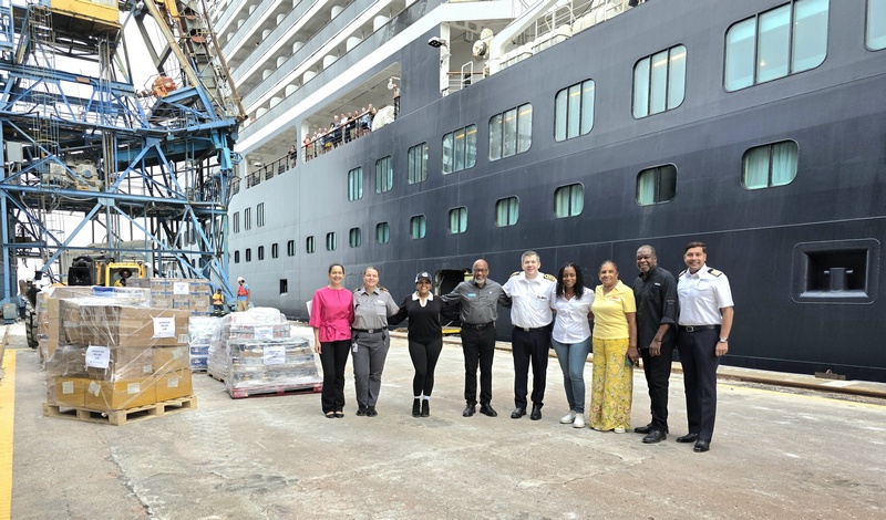 Holland America Line brengt hulp, gasten en vrijwilligers naar Jamaica