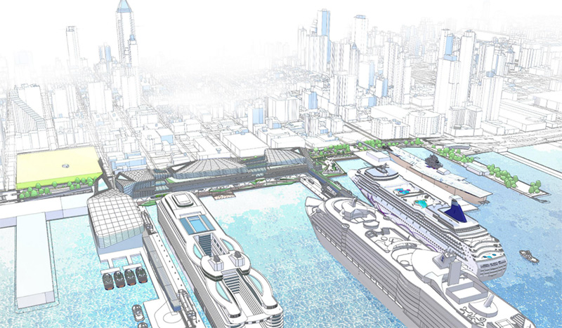 NYCEDC presenteert masterplan voor Manhattan Cruise Terminal