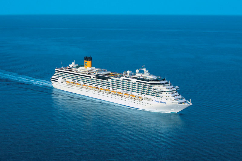 Costa Serena weer in dienst na grote verbouwing