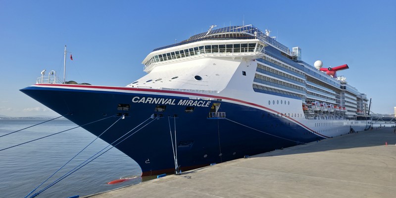 Carnival Miracle keert terug naar de VS na seizoen in Europa