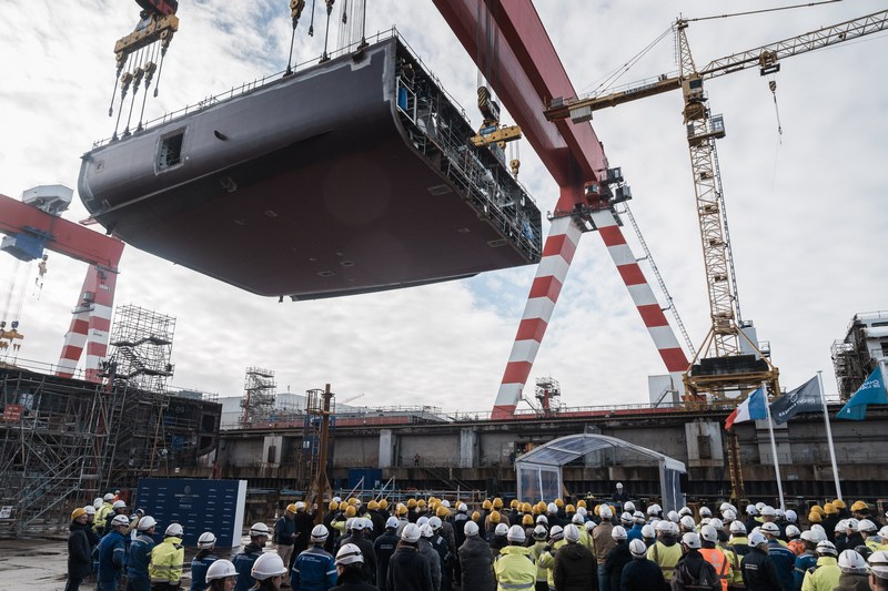 Bouw van Orient Express Olympian van start bij Chantiers de l'Atlantique