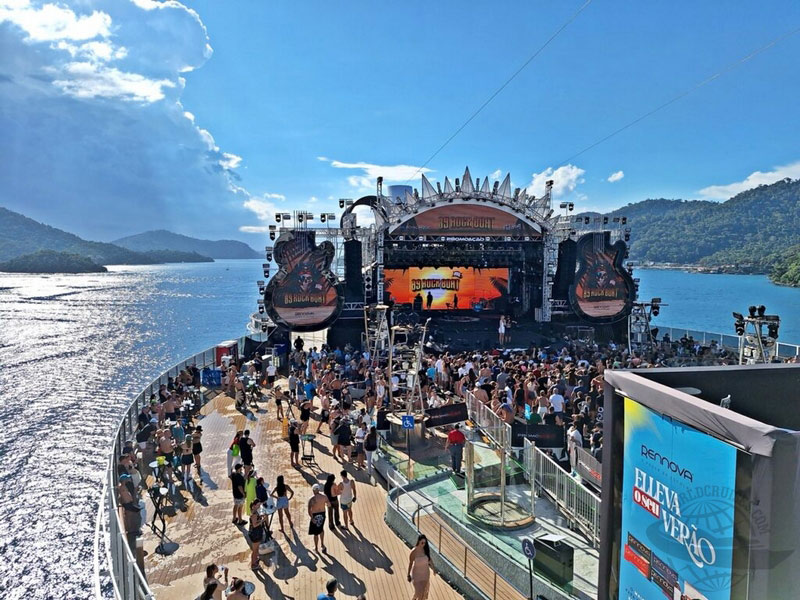 PromoAção start 45-daagse serie themacruises in Brazilië