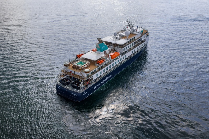 Douglas Mawson van Aurora Expeditions krijgt nieuwe livery voor eerste cruise