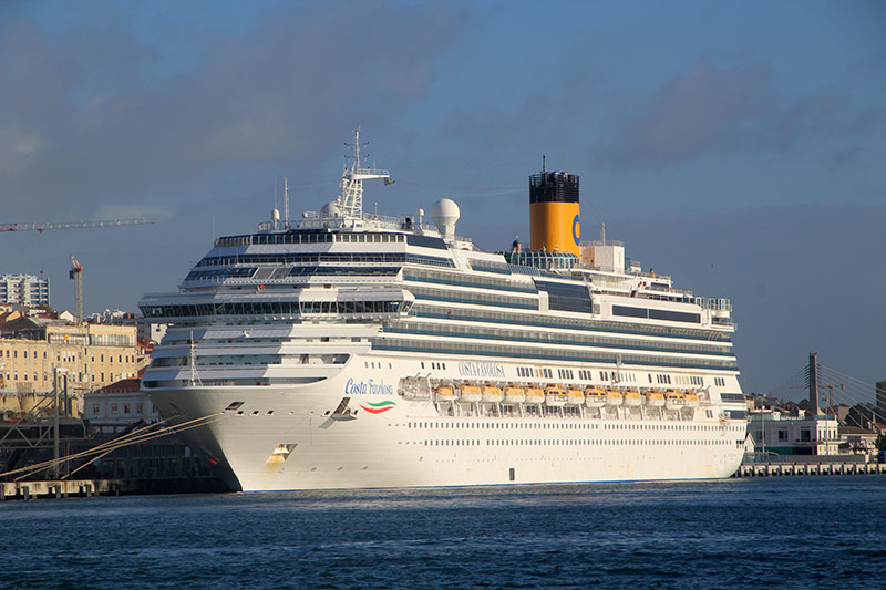 Costa Favolosa opent seizoen 2025-26 van Costa Cruises in Brazilië