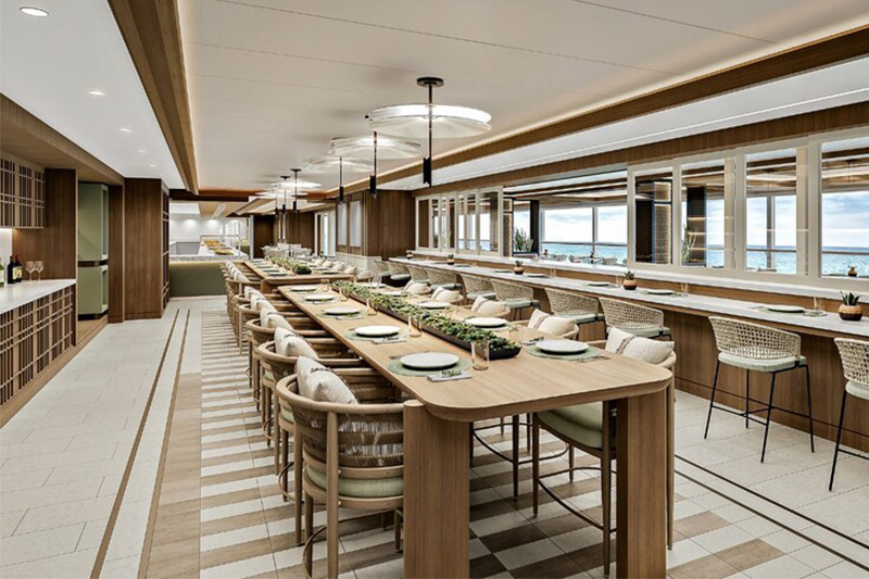 Oceania presenteert twee nieuwe culinaire concepten op de Sonata