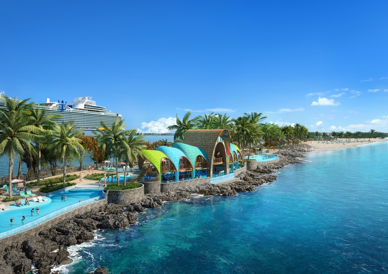 Royal Caribbean deelt details over nieuw Royal Beach Club Paradise Island