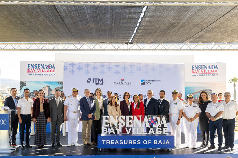 Carnival, ITM en Hutchison Ports presenteren plannen voor Ensenada Bay Village