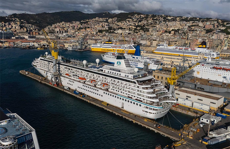 Crystal Symphony hervat de vaart na grote verbouwing