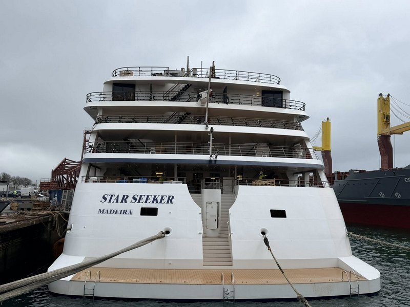 Star Seeker krijgt laatste afwerkingen voorafgaand aan oplevering