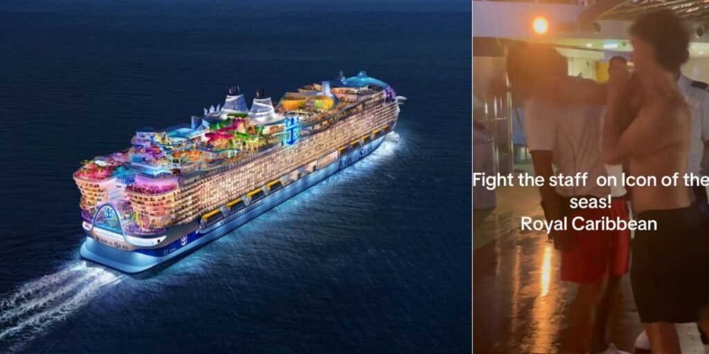 Royal Caribbean-gast slaat bemanningslid tijdens cruise met Icon of the Seas