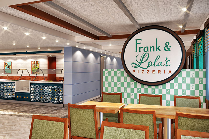 Margaritaville at Sea presenteert nieuwe food hall aan boord