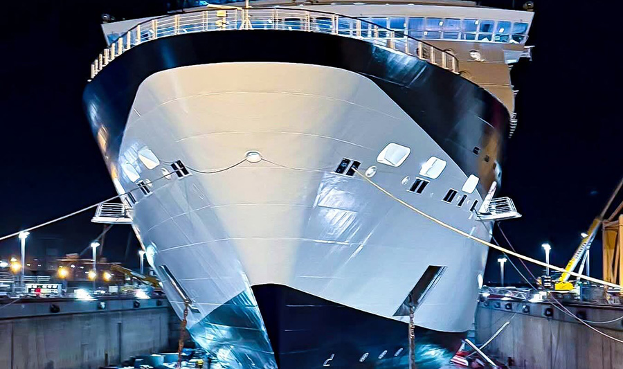 Celebrity Infinity hervat dienst na dokbeurt