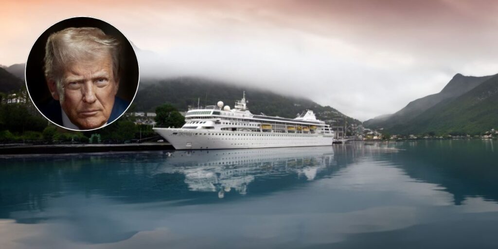 Cruisemaatschappij presenteert wereldcruises voor Amerikanen die politieke rust zoeken