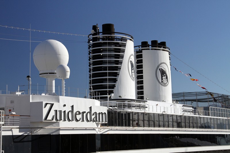 Zuiderdam vertrekt voor 21-daagse cruise naar de Caraïben