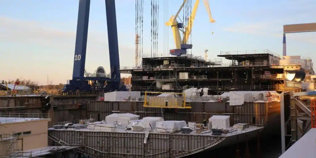 Royal Caribbean’s vierde Icon-klasse schip bereikt belangrijke bouwmijlpaal