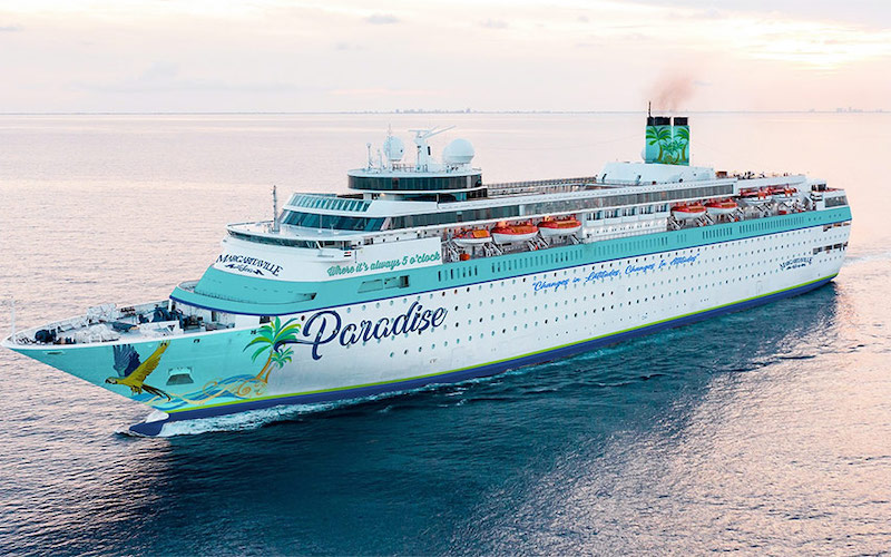 Margaritaville at Sea Paradise hervat dienst met nieuwe vernieuwingen 	