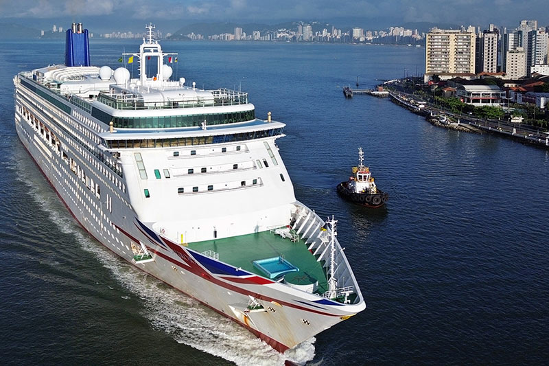 P&O’s Aurora vertrekt voor 75-nachtenreis naar Zuid-Amerika	