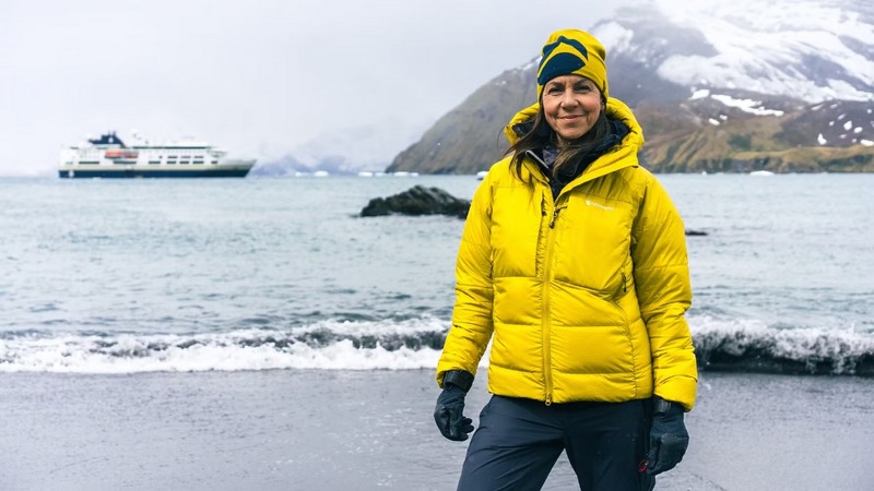 HX Expeditions en Julia Bradbury bundelen krachten voor docuserie over het bevroren Zuiden 