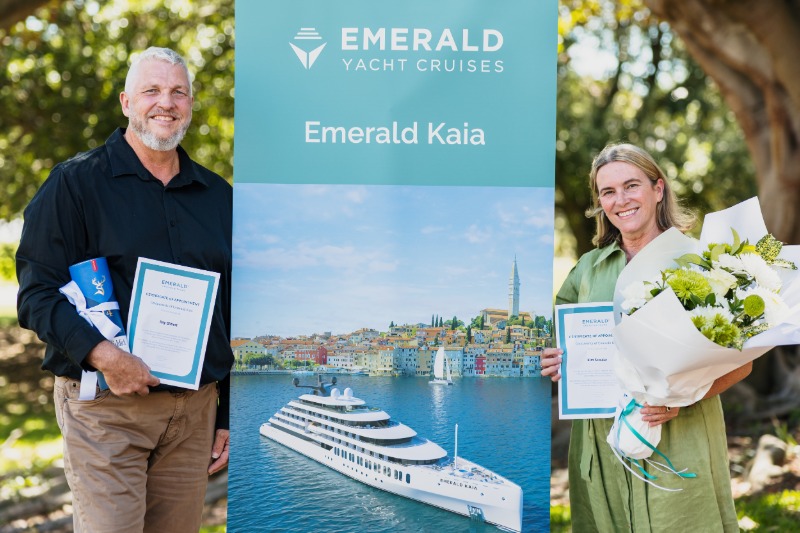 Godouders Emerald Kaia gekozen uit eigen medewerkers Scenic Group