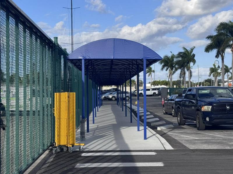 Port of Palm Beach krijgt nieuwe overkapping voor cruisepassagiers