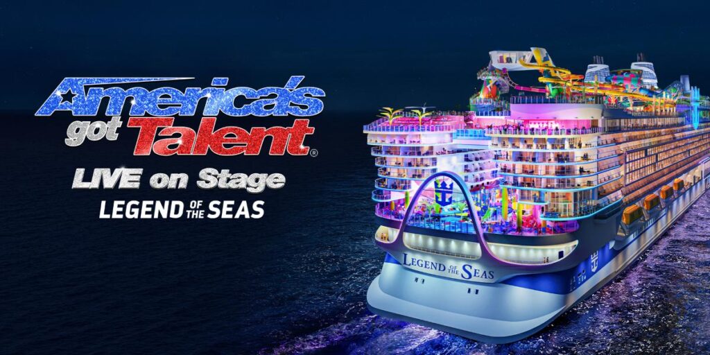 Royal Caribbean presenteert America’s Got Talent-show voor Legend of the Seas 