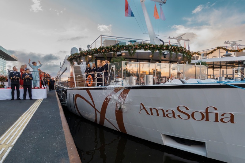AmaWaterways doopt AmaSofia op de Rijn	