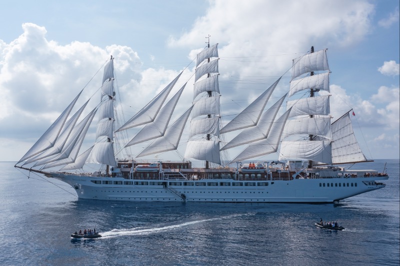 Sea Cloud Cruises geeft brochure voor seizoen 2027-2028 uit