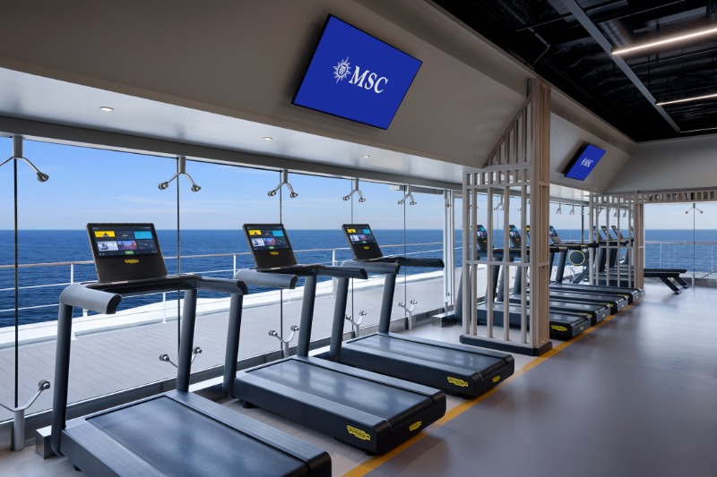 MSC Poesia krijgt vernieuwde spa en fitnessruimte voor Alaska-debuut