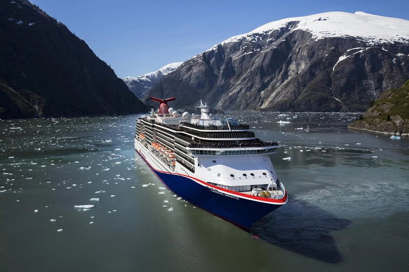 Carnival schrapt Tracy Arm Fjord uit routes