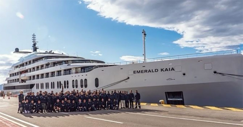 Emerald Kaia klaar voor eerste cruiseseizoen	