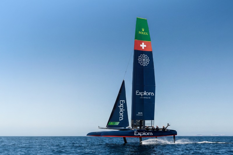 Explora Journeys wordt titelsponsor van Zwitserse SailGP-team