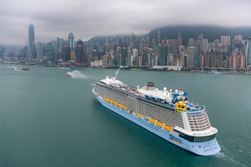 Royal Caribbean presenteert vaarroutes voor China in 2027-2028		