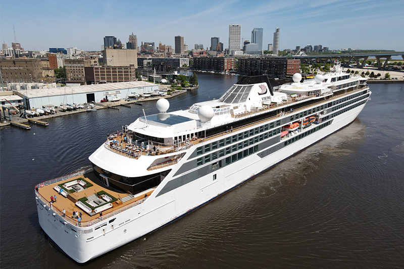 Port Milwaukee verwelkomt eerste cruiseschip van seizoen 2026	