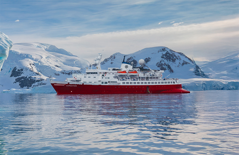G Adventures-schip Expedition viert 50 jaar in dienst	
