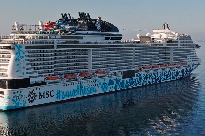 MSC Euribia vertrekt uit Dubai en vaart naar Noord-Europa voor start op 16 mei		