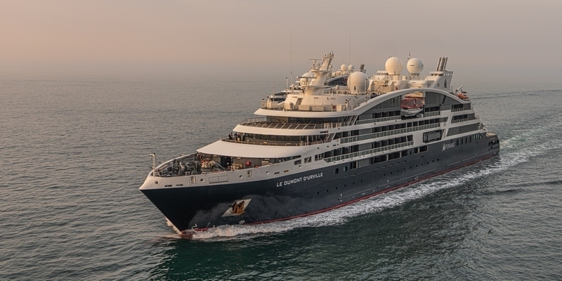 Ponant biedt flexibele boekingsvoorwaarden in april	